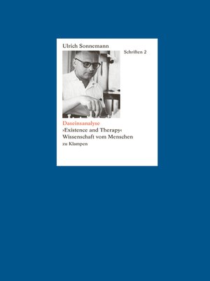 cover image of Schriften / Daseinsanalyse. Schriften 2